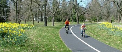 Biking with Andi