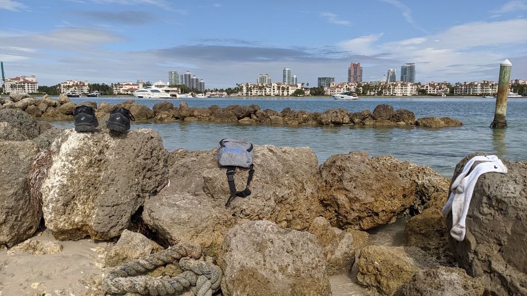 Fisher Island from VKBC land