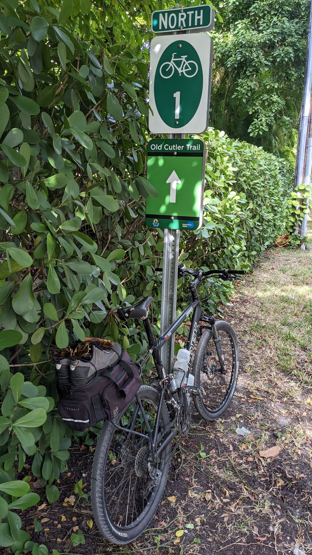 Trek Fuel 70 on Old Cutler Trail