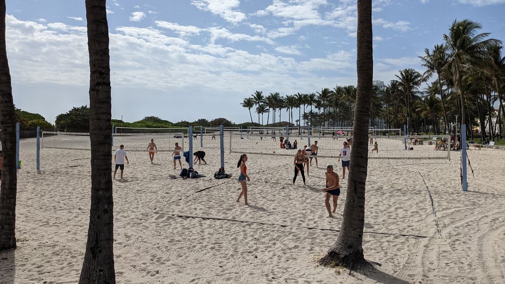 South Beach Volleyball